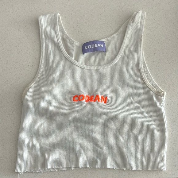 Codean Cropped Tank - Picture 1 of 1